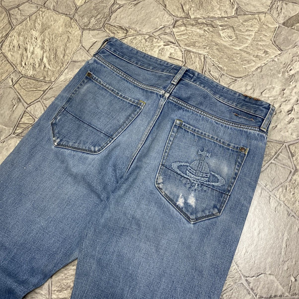 Vivienne Westwood Vivienne Westwood Denim Jeans Big Logo Size US 32 / EU 48 - 3 Thumbnail