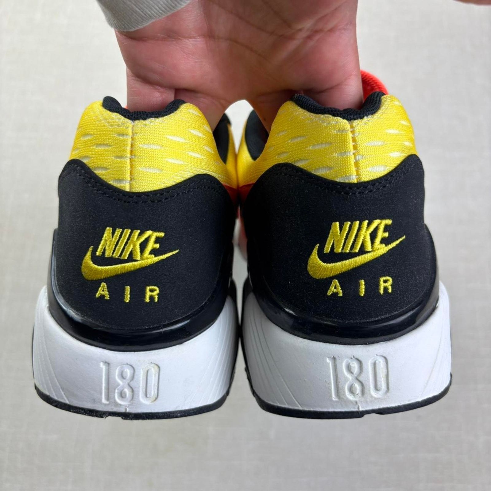Nike 🌅 2013 Nike Air Max 180 "Sunset" 11.5M Size US 11.5 / EU 44-45 - 6 Thumbnail