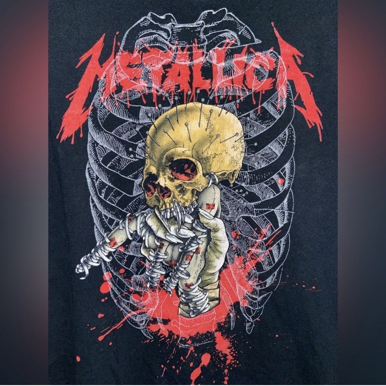Metallica Metallica Vintage Band Tee 1/1 L UNI Size L / US 10 / IT 46 - 2 Thumbnail
