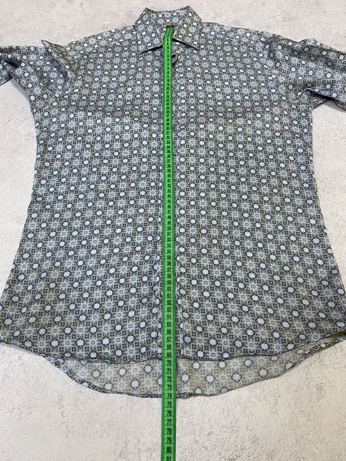 Etro ETRO Mens Multicolor Button Up Shirt Size 38 Size US S / EU 44-46 / 1 - 11 Thumbnail