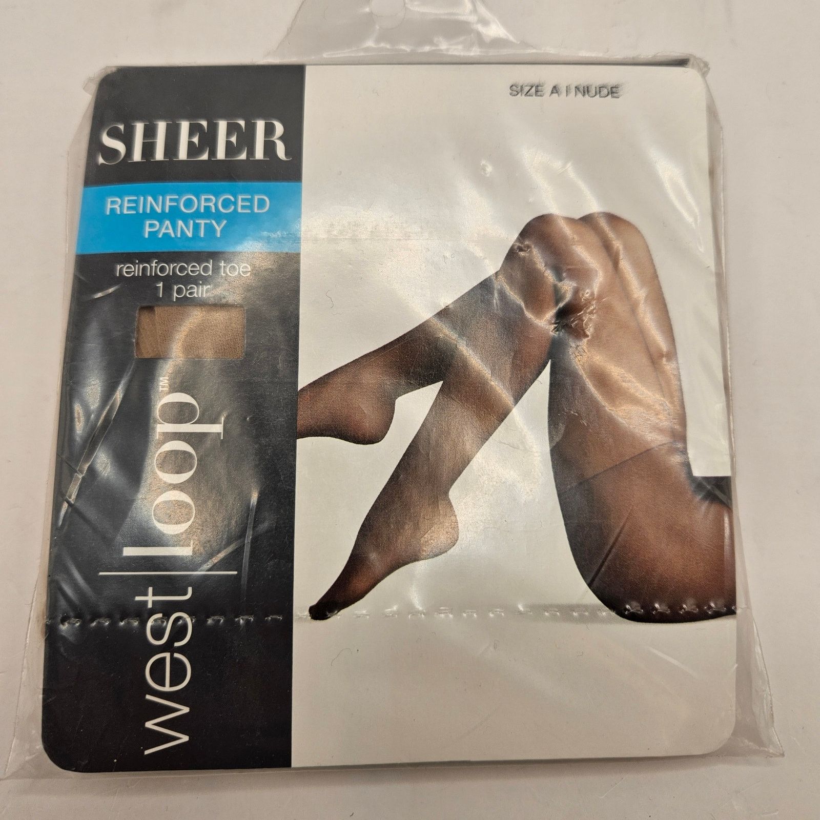 Other PACK OF 3 - WESTLOOP SIZE A NUDE SHEER REINFORCED TOE PANTY Size ONE SIZE - 3 Thumbnail