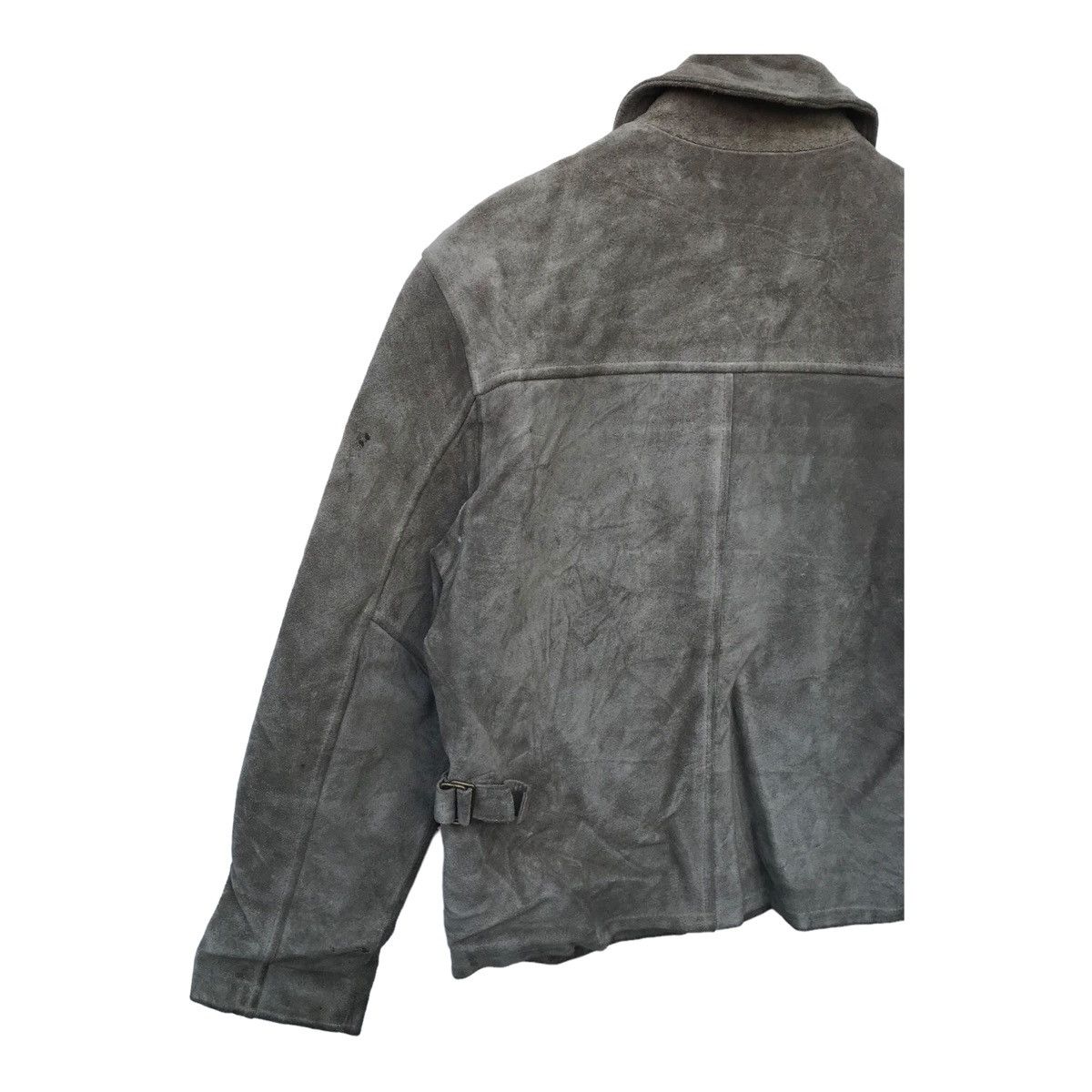 SHIPS Vintage Ships Japan Cowhide Suede Leather Jacket Size US S / EU 44-46 / 1 - 11 Thumbnail