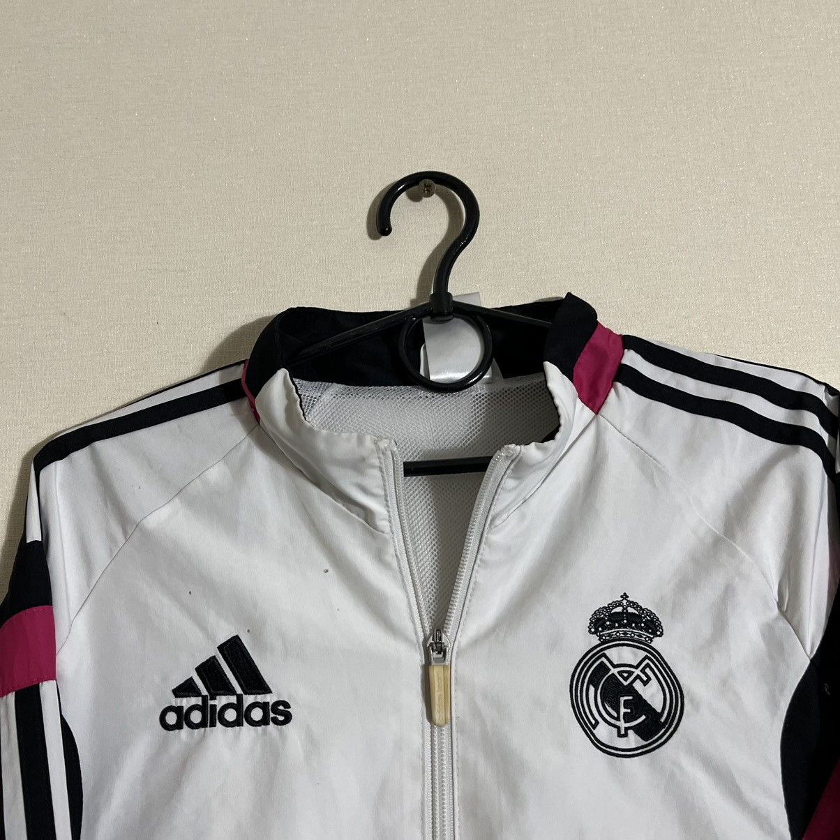 Adidas Vintage Adidas Real Madrid Track Jacket Size US S / EU 44-46 / 1 - 4 Thumbnail