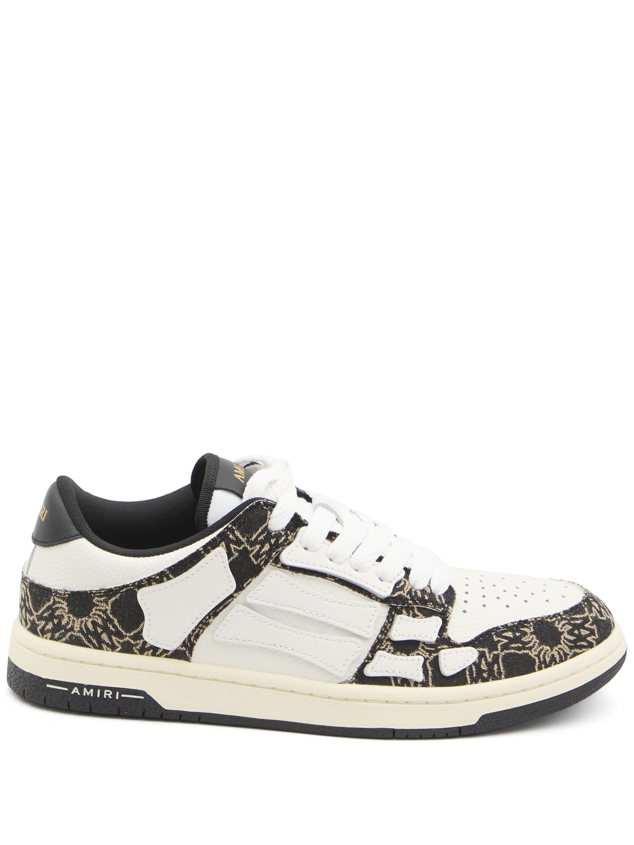 Amiri os11x0625 MA Quad Skelton Leather Sneakers in Multicolor Size US 9 / EU 42 - 1 Thumbnail