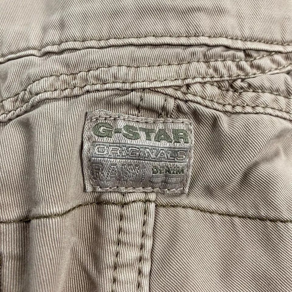 G-Star G Star Raw Pants Women's 27x30 Army City Mid Rise Boyfriend Size 27" / US 4 / IT 40 - 9 Thumbnail