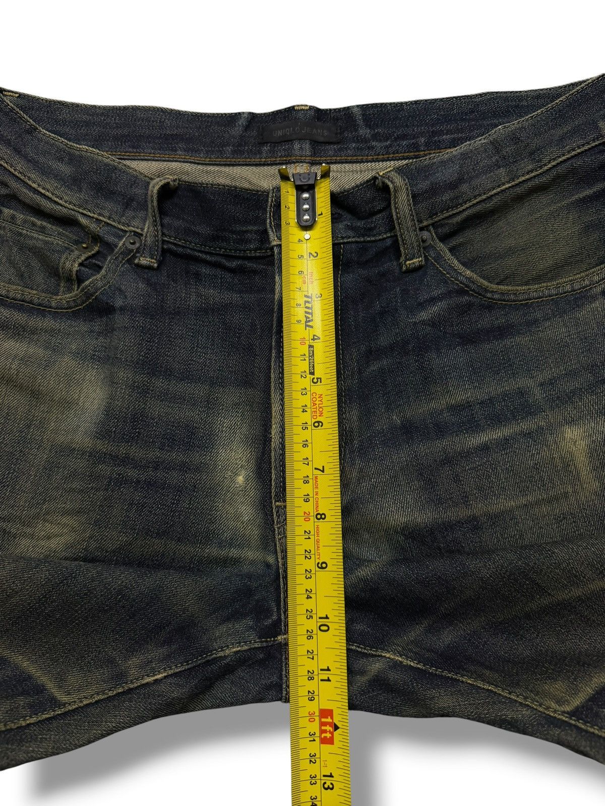 Uniqlo Vintage Uniqlo Japan Denim Jeans | Vintage Faded Wash | W33 Size US 33 - 13 Thumbnail