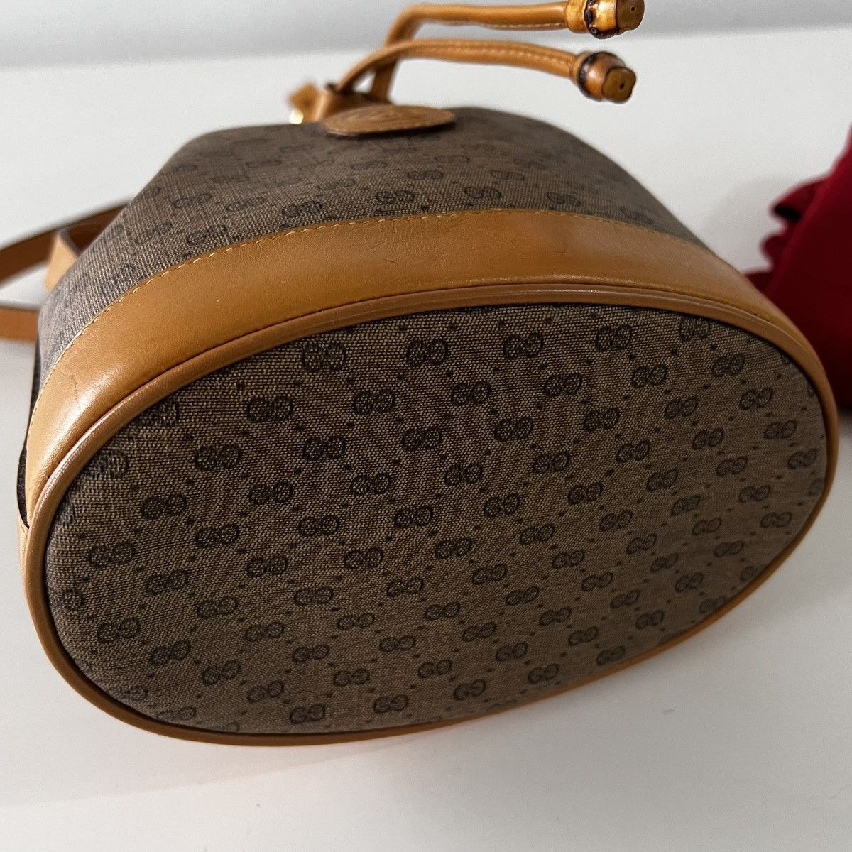 Gucci Gucci drawstring small bucket bag Size ONE SIZE - 6 Thumbnail