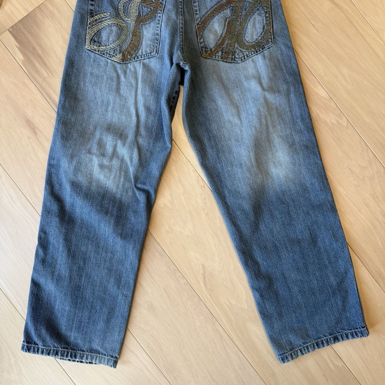 Southpole × Vintage Vintage Southpole Jeans 30 Blue Y2K Baggy Denim Skater Size US 30 / EU 46 - 7 Thumbnail