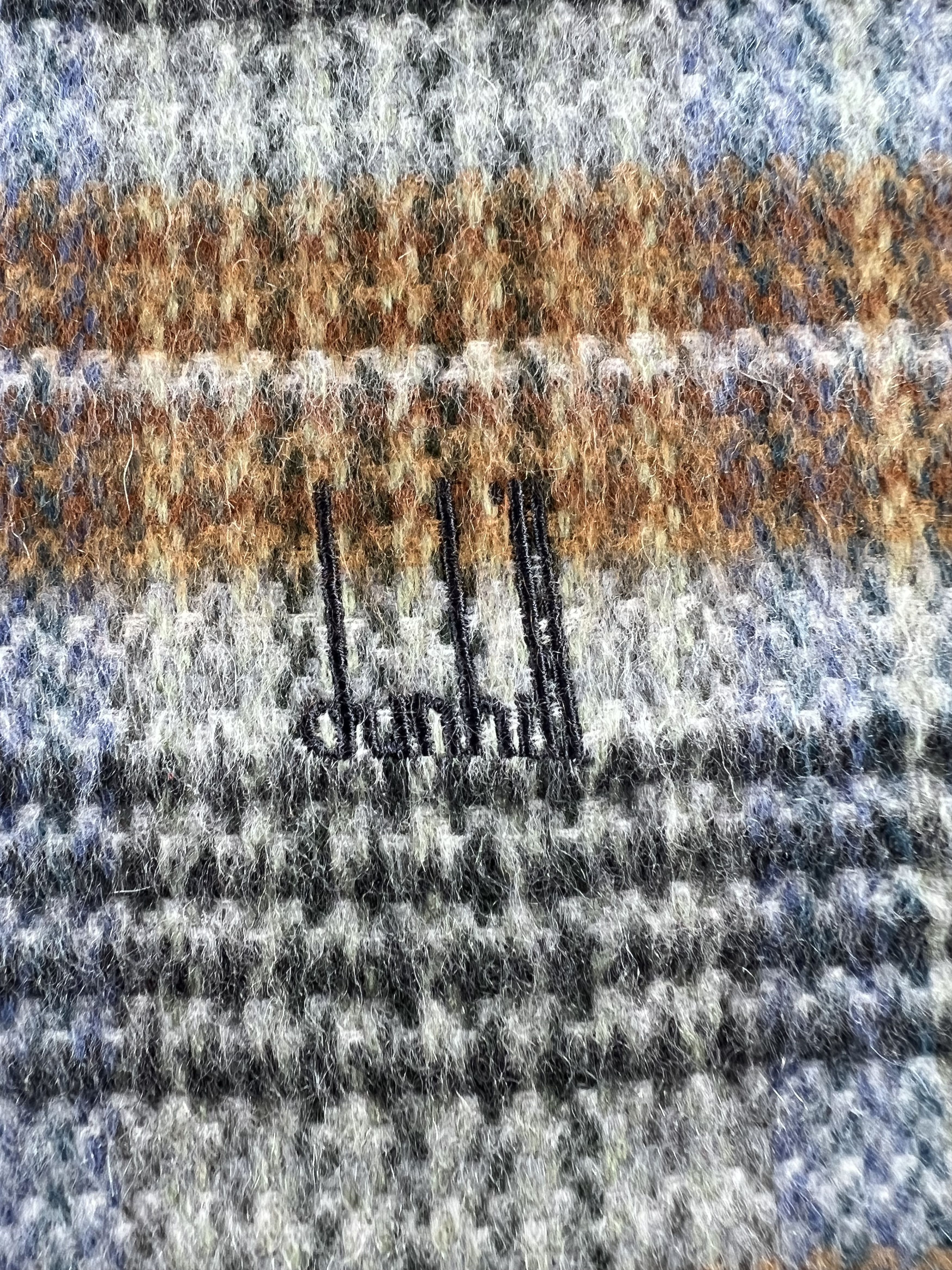 Alfred Dunhill Alfred Dunhill Cashmere Scarf / Muffler / Neckwear P988 Size ONE SIZE - 4 Thumbnail
