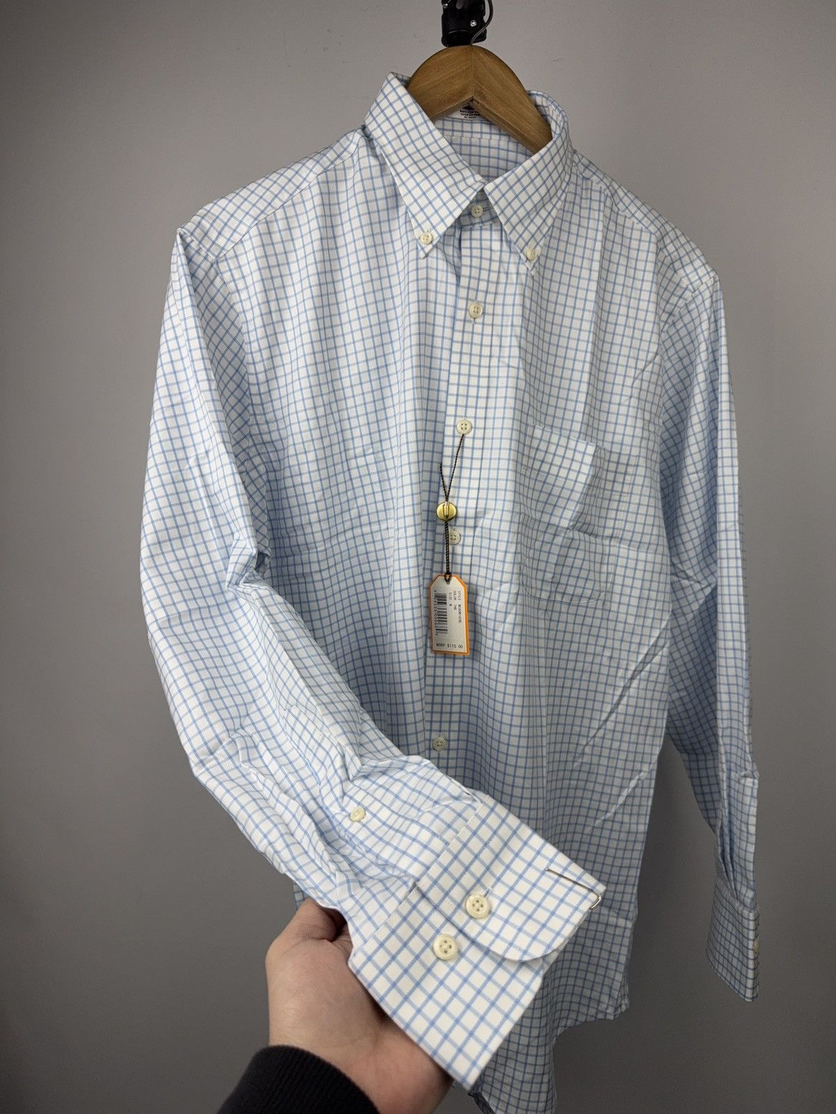 Peter Millar Peter Millar NanoLuxe EasyCare Check Shirt Size M NWT Size US M / EU 48-50 / 2 - 7 Thumbnail