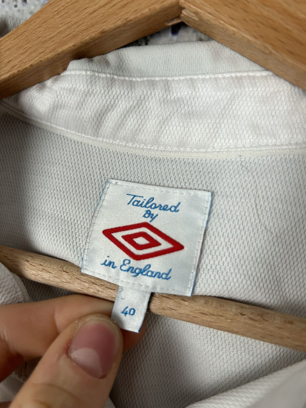 Umbro Vintage England Umbro Soccer Jersey Football World Cup Size US L / EU 52-54 / 3 - 5 Thumbnail
