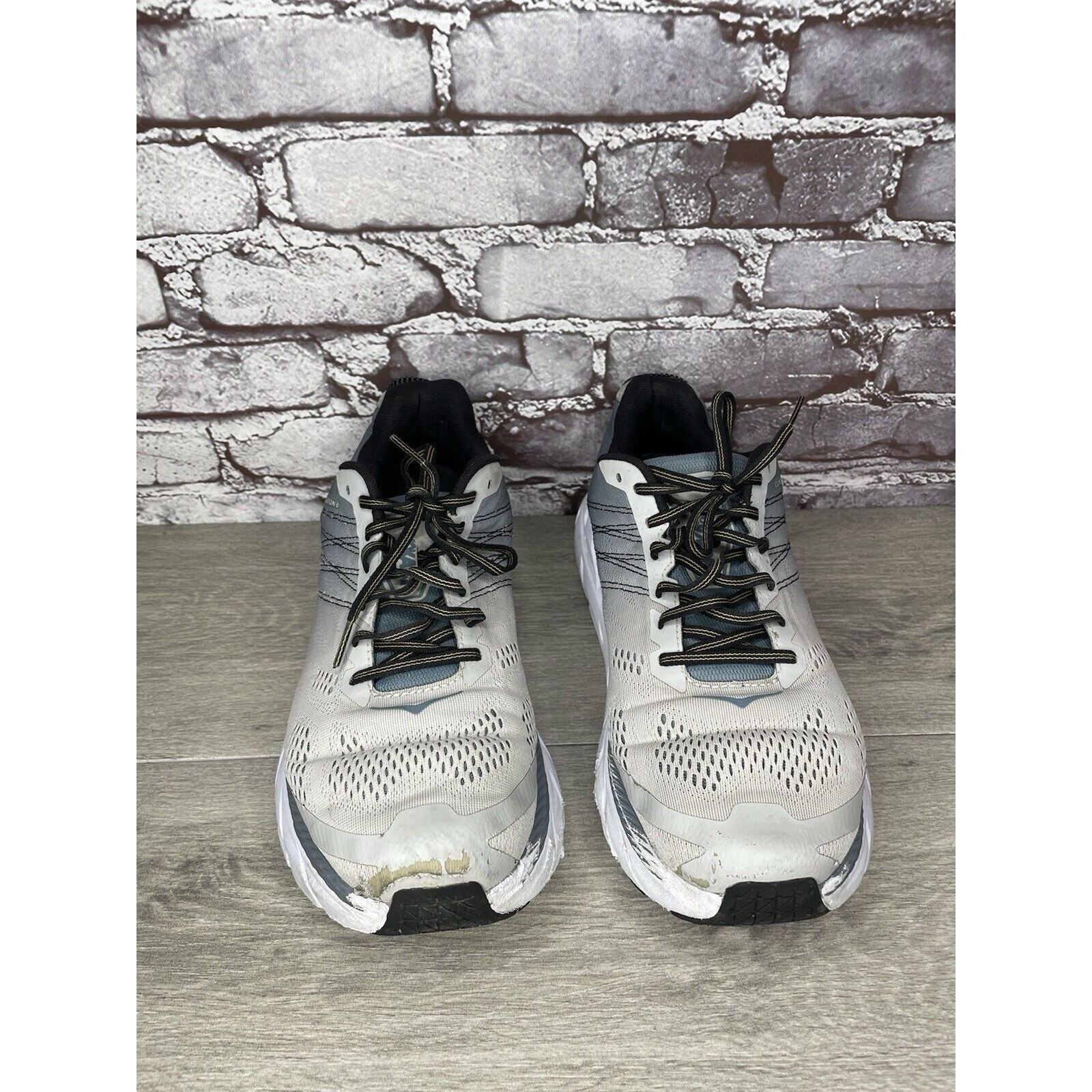 Hoka Hoka One One Clifton 6 Gray Running Shoes 1102872 LLRC Men’s Size US 12.5 / EU 45-46 - 2 Thumbnail
