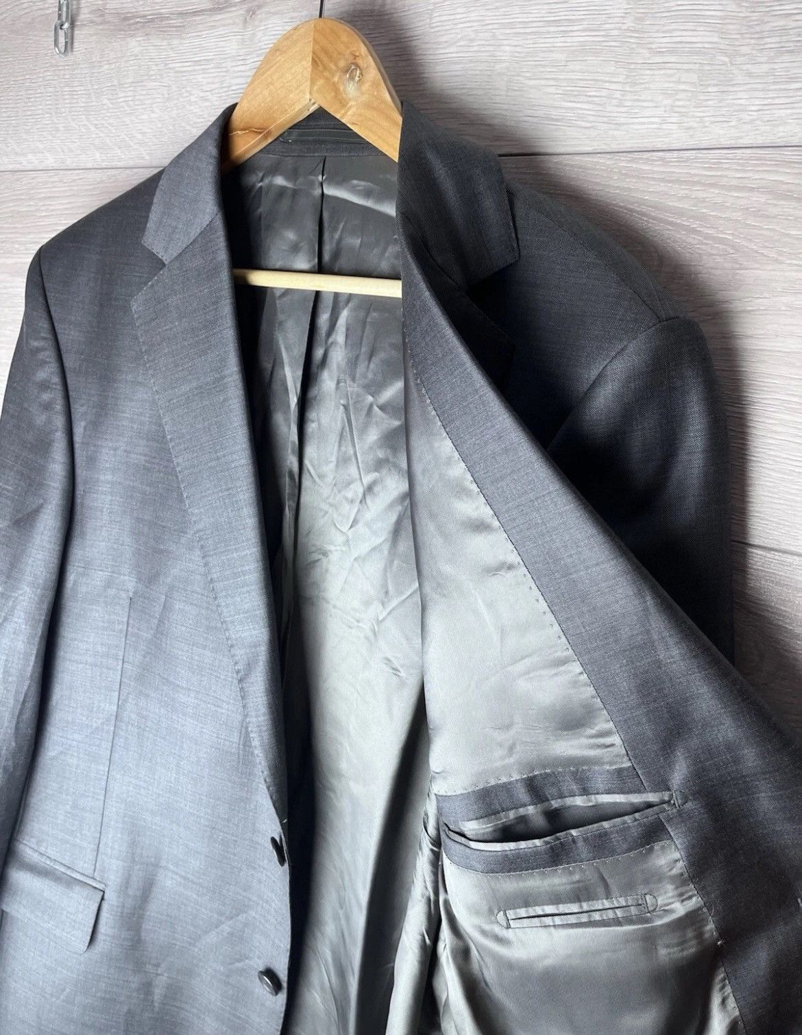 Ermenegildo Zegna MENS VINTAGE BLAZER ERMENEGILDO ZEGHA woven in Italy 🇮🇹 Size 38L - 9 Thumbnail
