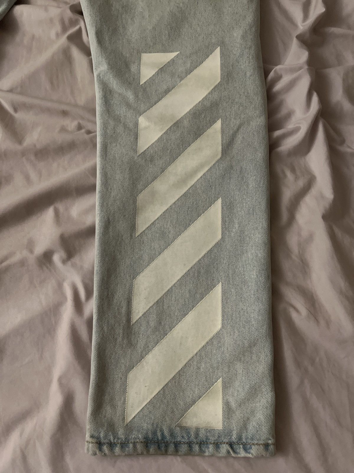 Off-White Off-White Logo Jeans (MSRP $795) Size US 34 / EU 50 - 9 Thumbnail