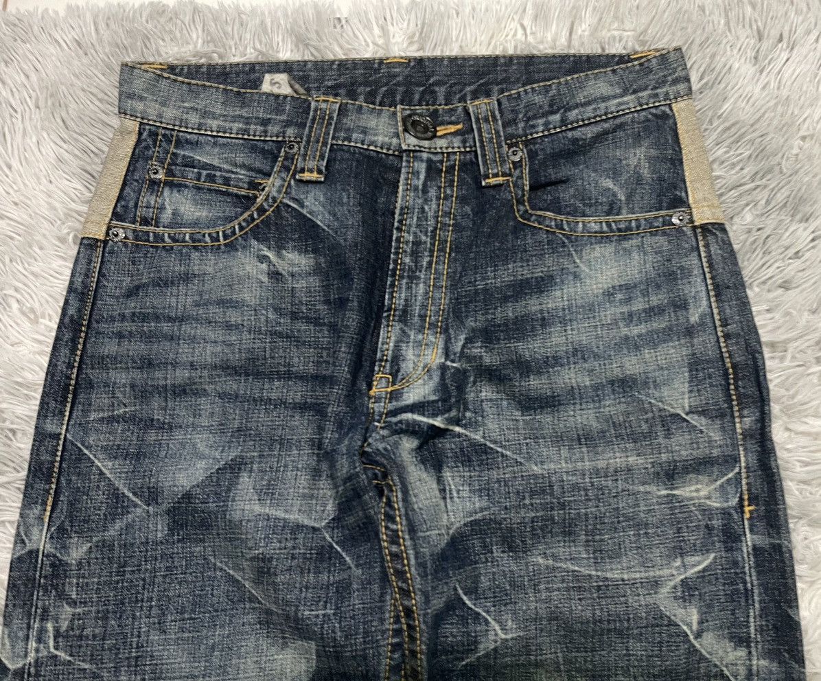 If Six Was Nine 2000s CO & LU PDENIM PANT RARE DESIGN Size US 30 / EU 46 - 6 Thumbnail