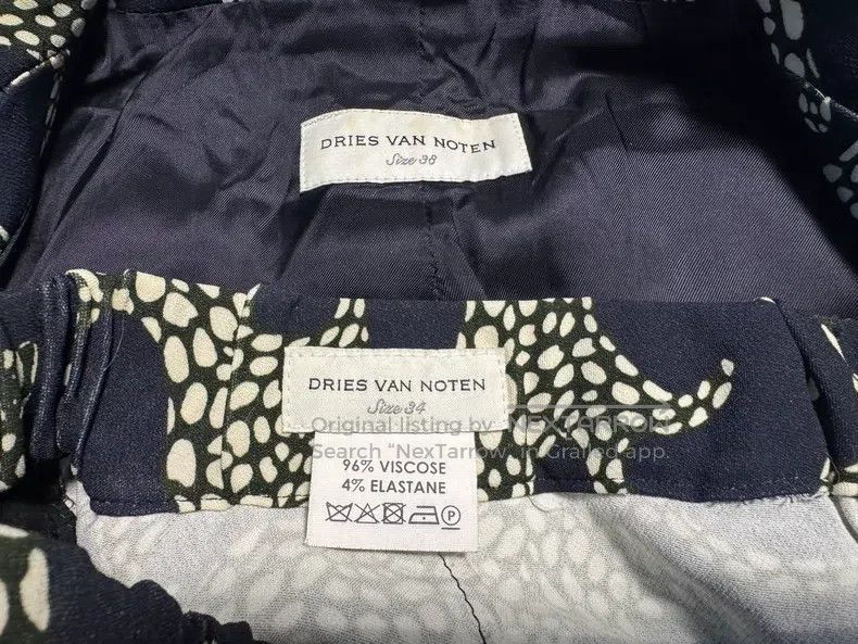 Dries Van Noten Dries Van Noten Leopard Printed Blazer Size S / US 4 / IT 40 - 7 Thumbnail