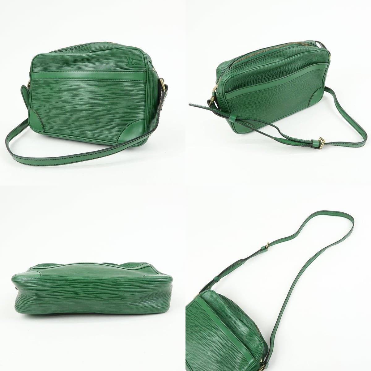 Louis Vuitton Louis Vuitton Epi Trocadero 24 Shoulder Bag Leather Green Size ONE SIZE - 3 Thumbnail