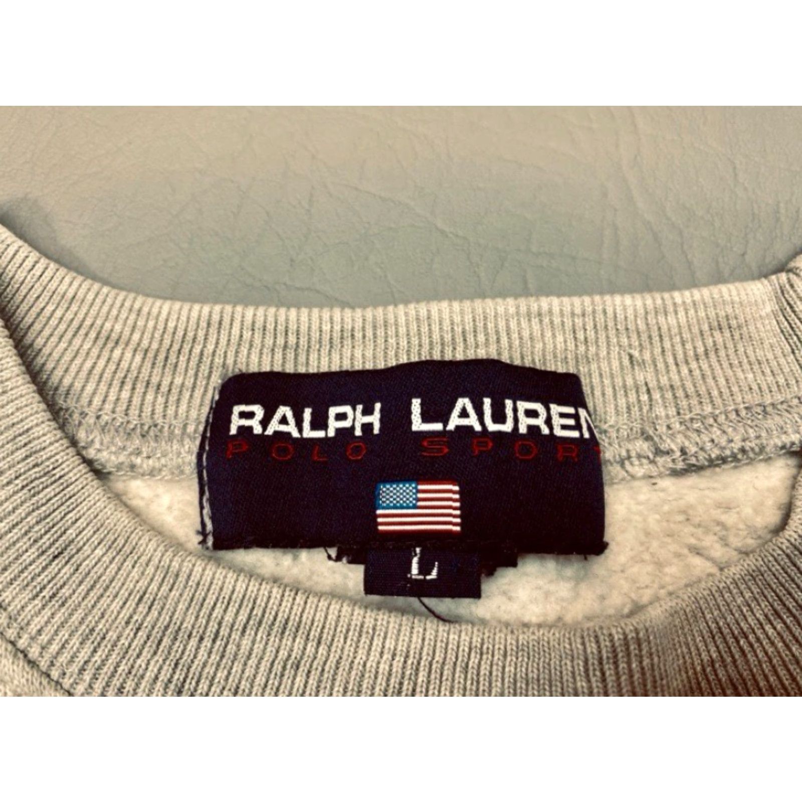 Polo Ralph Lauren Polo Ralph Lauren Sweatshirt Mens Large Gray Heather Navy Pony Crewneck Pullover Size US L / EU 52-54 / 3 - 4 Thumbnail
