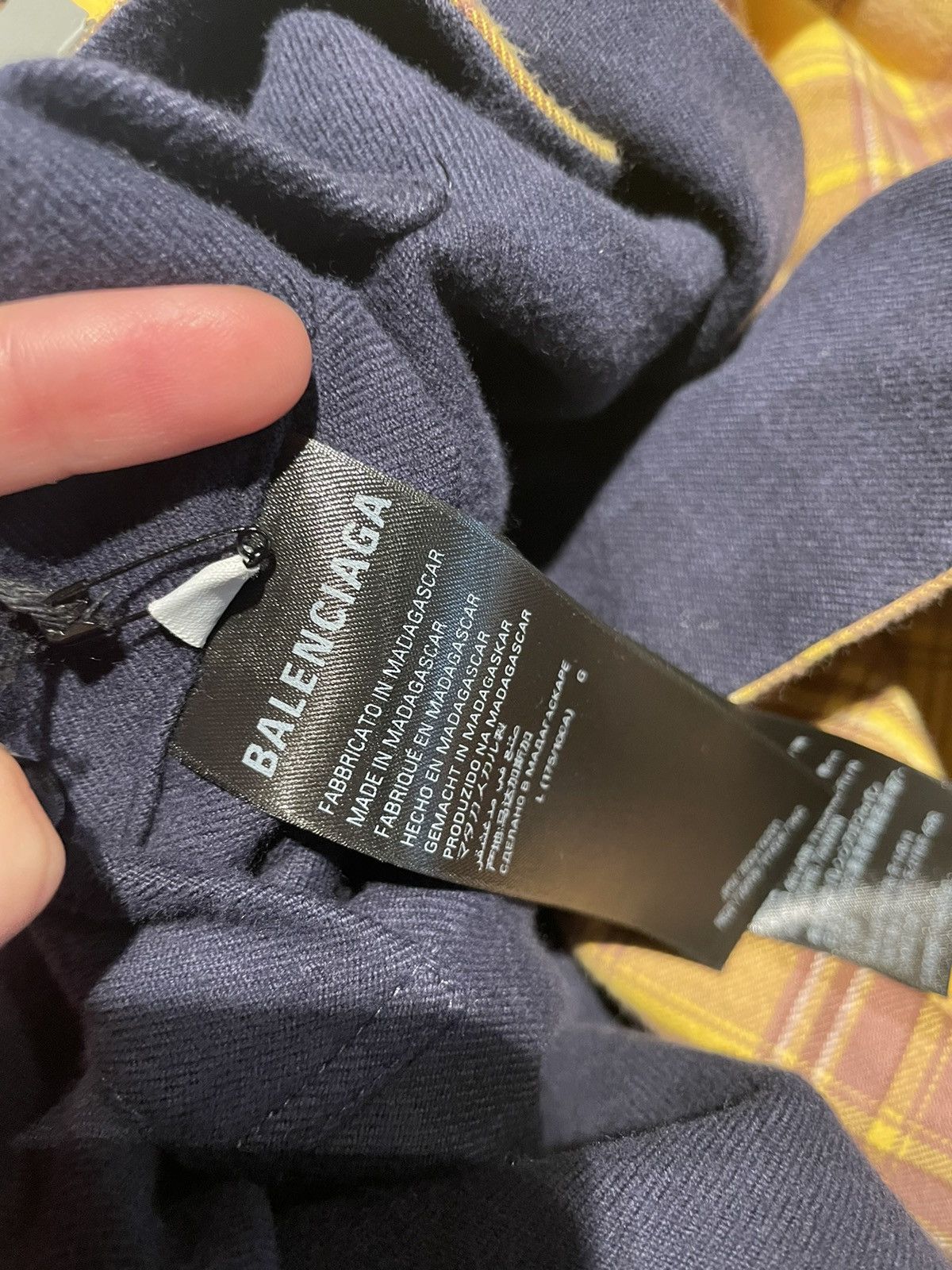 Balenciaga Reversible checked shirt Size US L / EU 52-54 / 3 - 8 Thumbnail