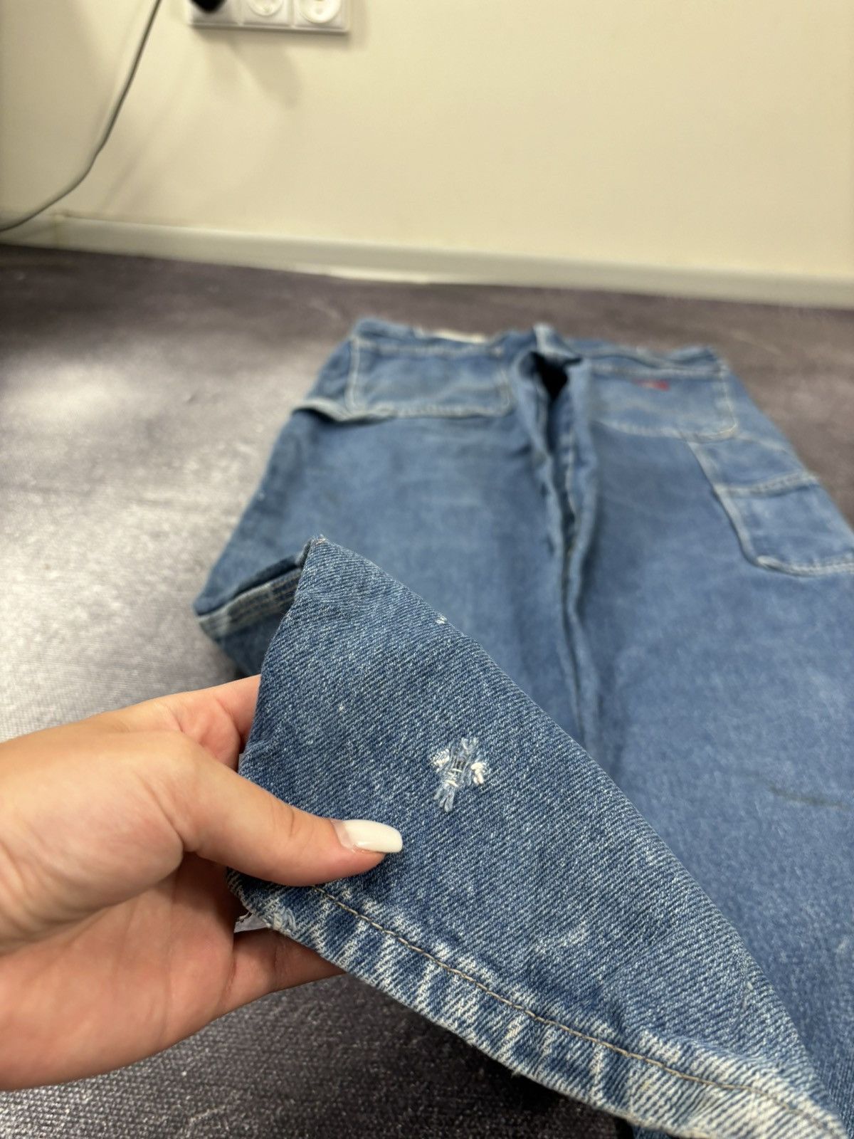 Dickies Vintage Dickies Relaxed Fit USA Work Blue Denim Jeans Size US 36 / EU 52 - 5 Thumbnail