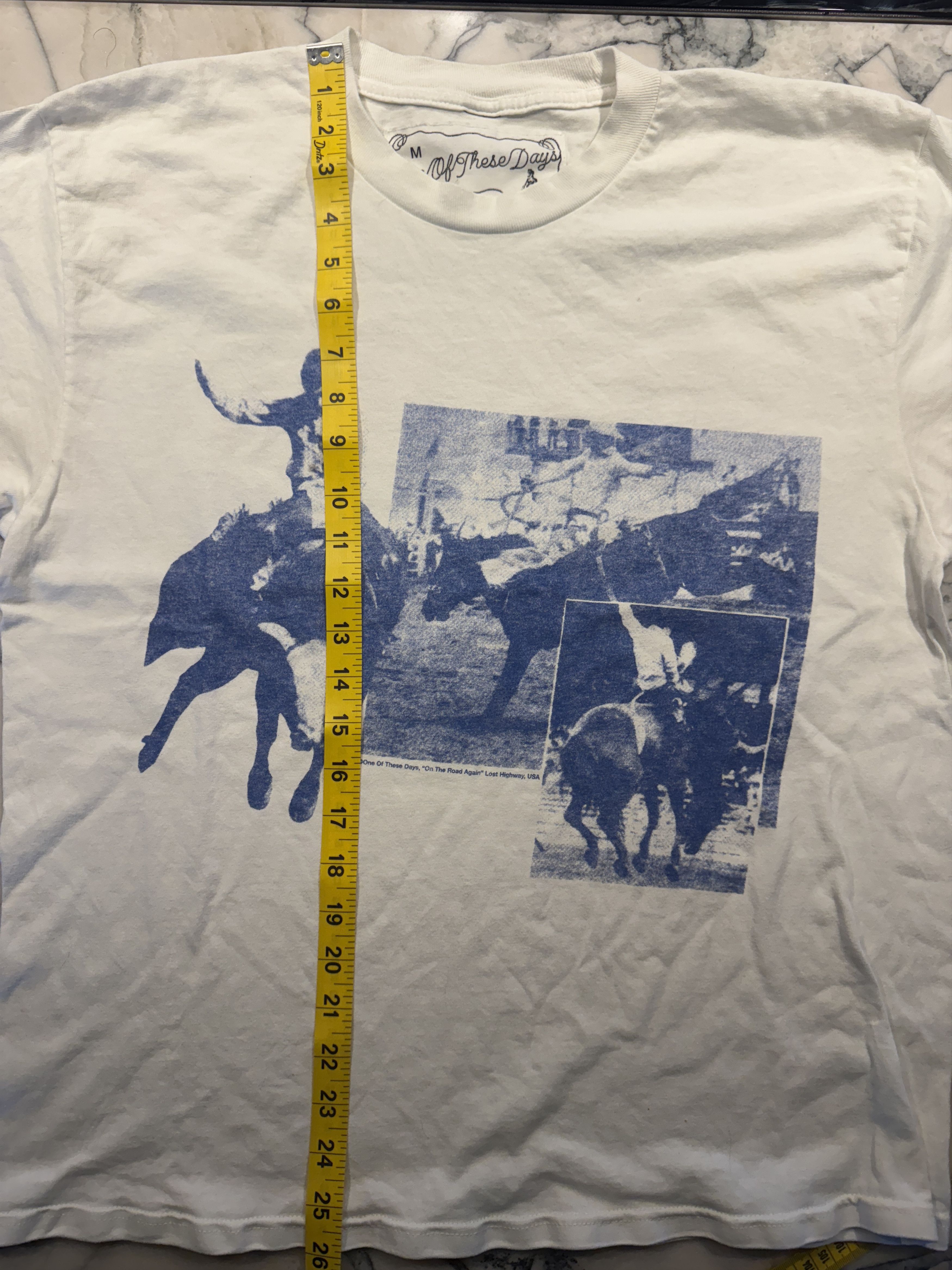 One of these Days - America Sport Tee - Bone - Medium