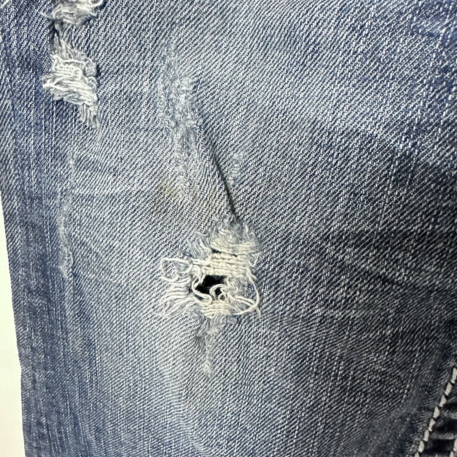 Silver Jeans Co. Silver Aiko Jeans Western Distressed Hip Hugger Bootcut Size 28" / US 6 / IT 42 - 7 Thumbnail