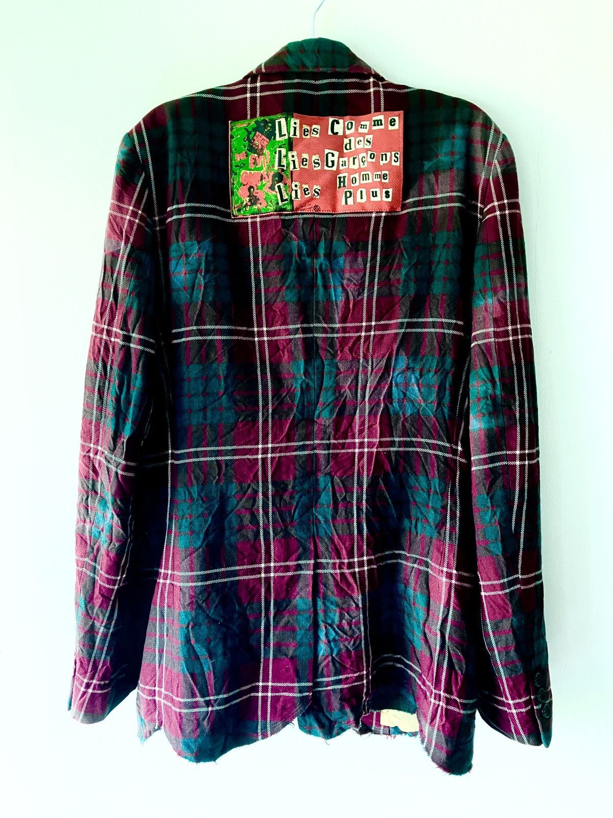 Comme des Garcons Homme Plus Comme Des Garçons Homme Plus x Jamie Reid AW2008 Punk Jacket Size 40R - 6 Thumbnail