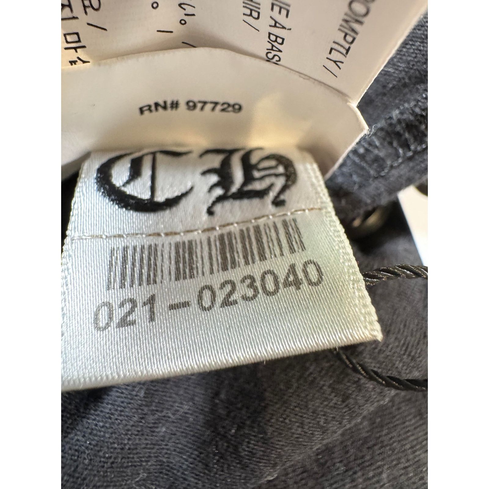 Chrome Hearts Chrome Hearts Scroll Logo Black & White Long Sleeve Size US S / EU 44-46 / 1 - 5 Thumbnail