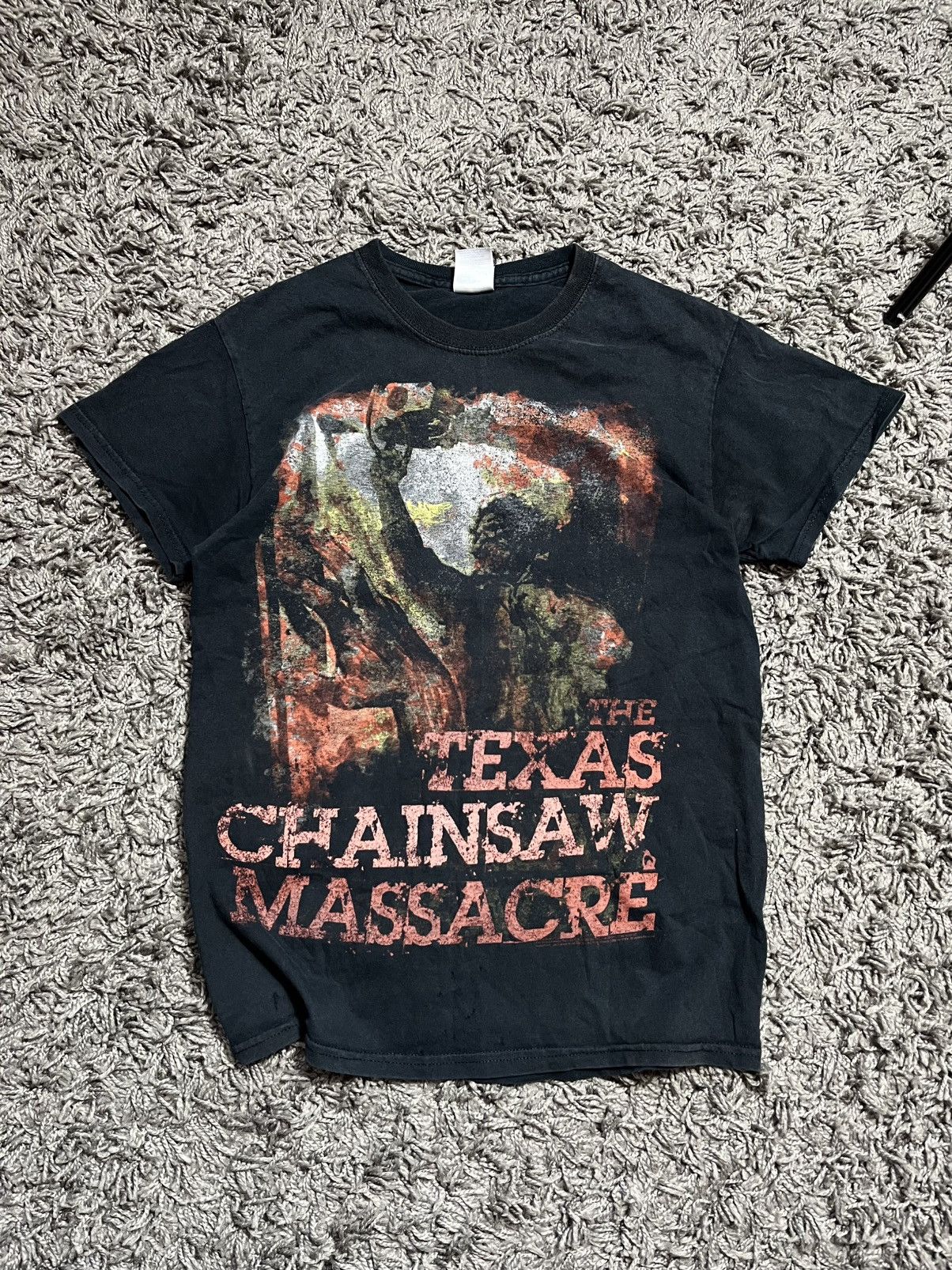 TEXAS CHAINSAW MASSACRE VINTAGE Y2K COTTON HORROR TEE