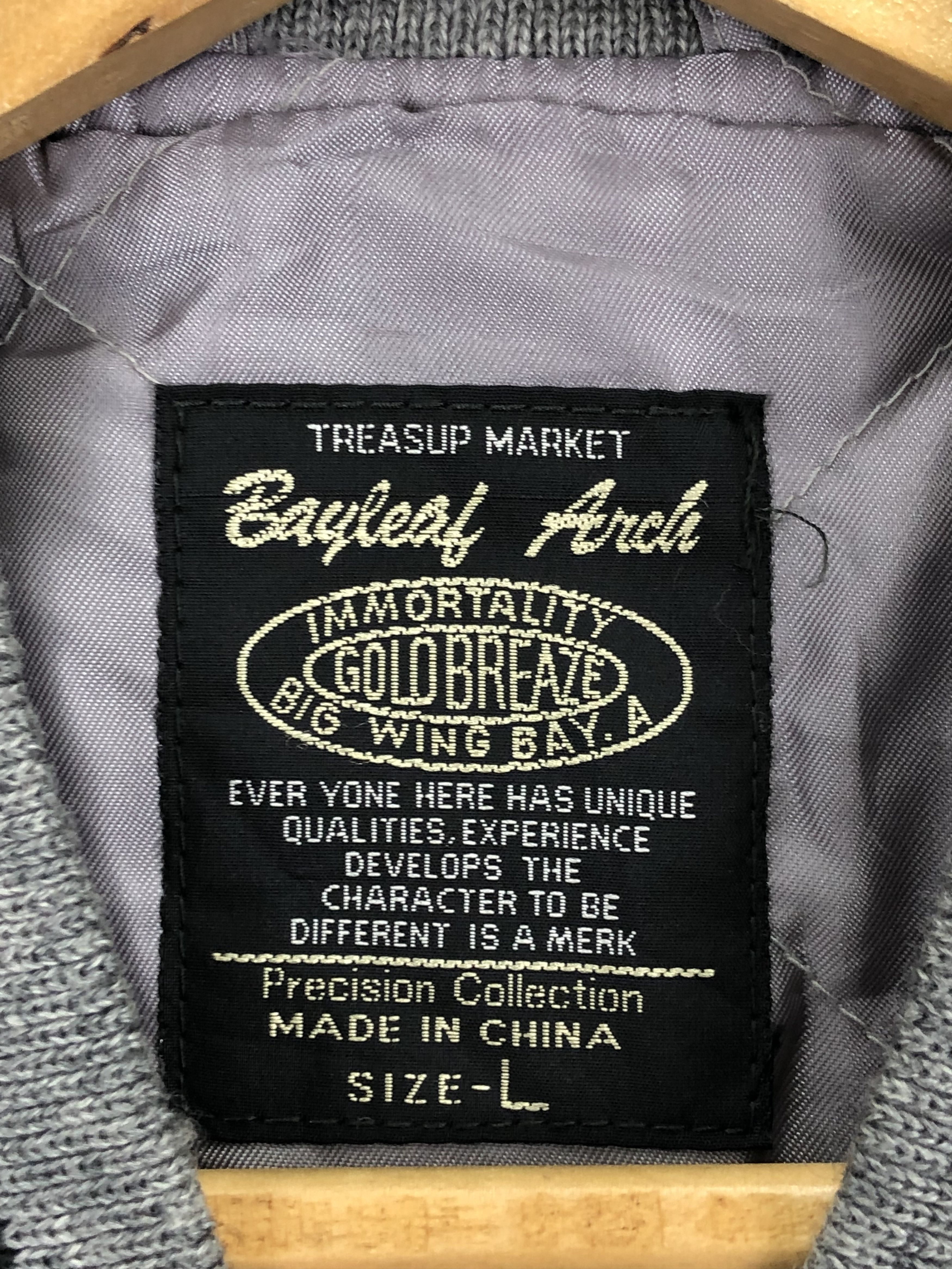 Vintage Vintage 90s Bayleaf Arch Wool Varsity Jacket V0305 Size US L / EU 52-54 / 3 - 8 Thumbnail