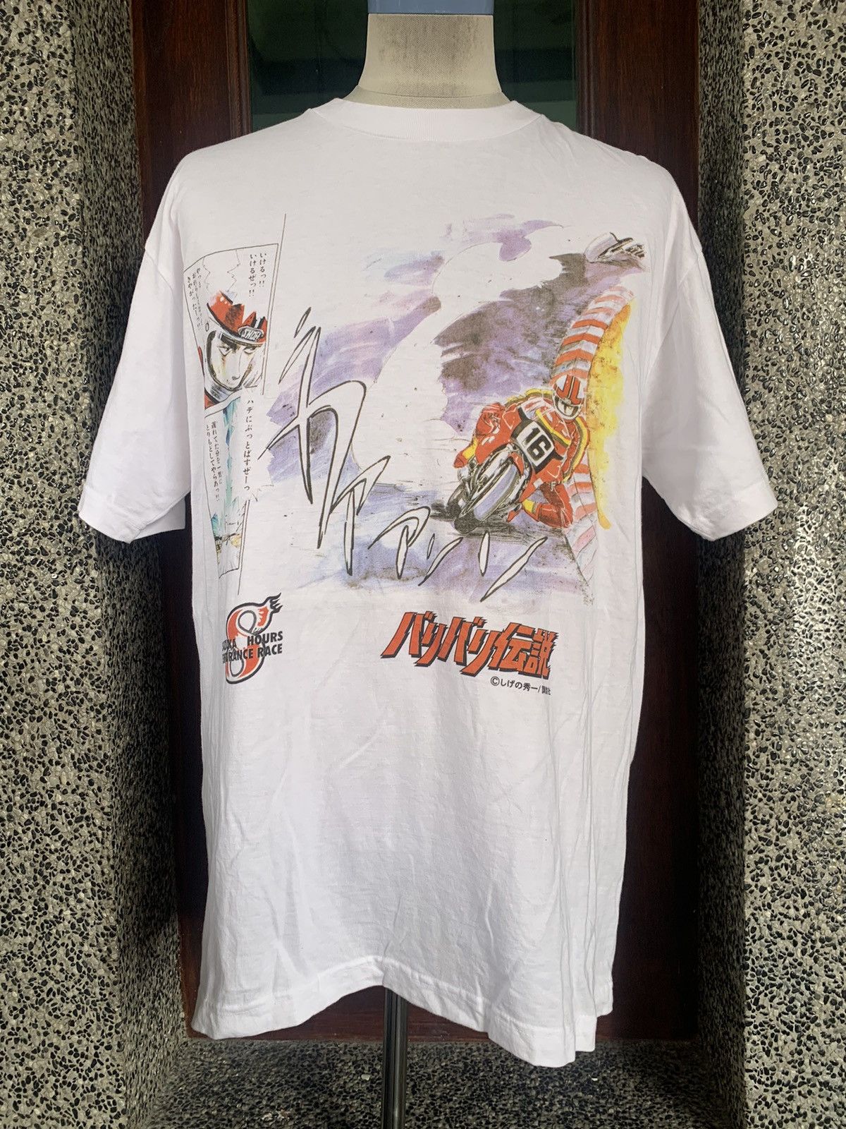 Vintage Vintage 90s Suzuka Circuit By Shuichi Shigeno Graphics Art Size US L / EU 52-54 / 3 - 1 Thumbnail