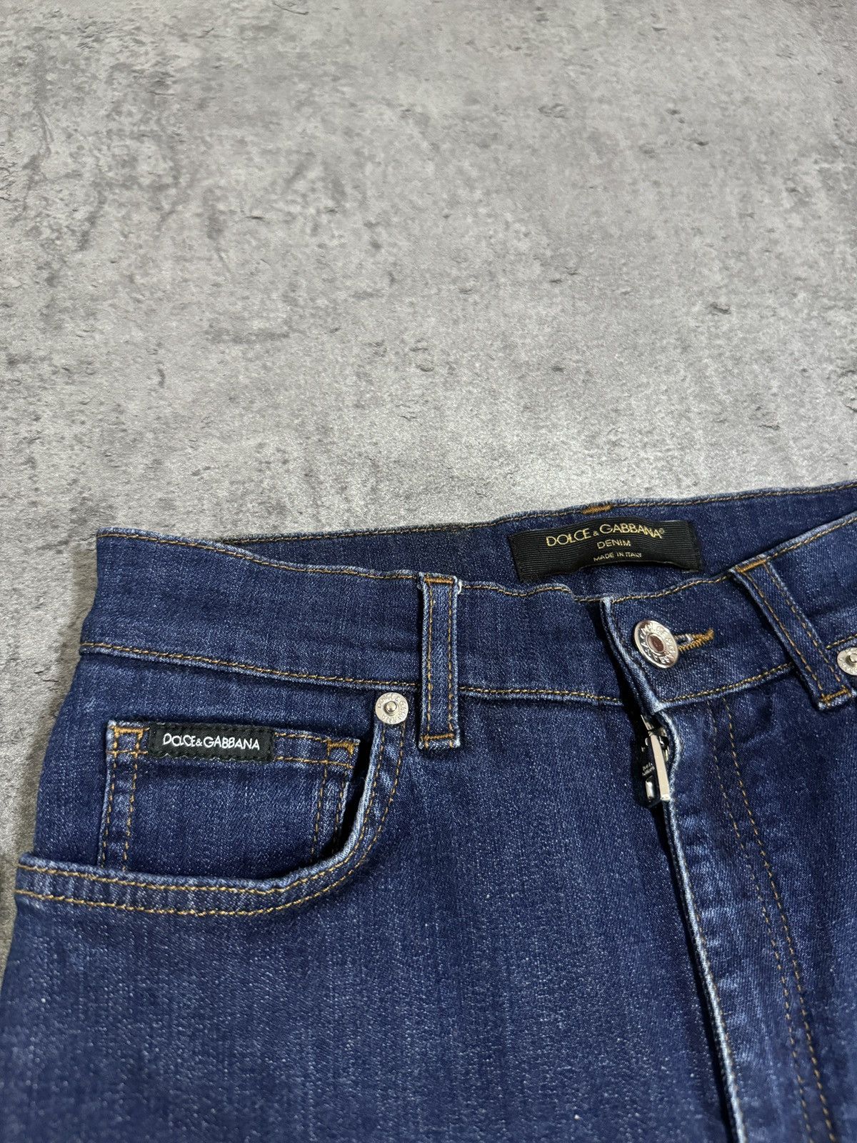 Dolce & Gabbana × Vintage Dolce & Gabbana D&G Skinny Jeans Made in Italy Vintage Rare Size 27" / US 4 / IT 40 - 5 Thumbnail