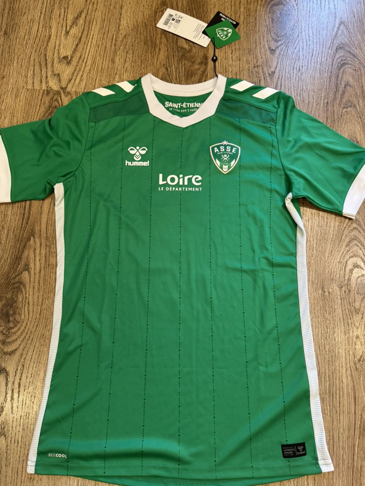 Hummel SAINT ETIENNE 2024-25 HUMMEL HOME SHIRT FOOTBALL JERSEY SZ S Size US S / EU 44-46 / 1 - 1 Thumbnail