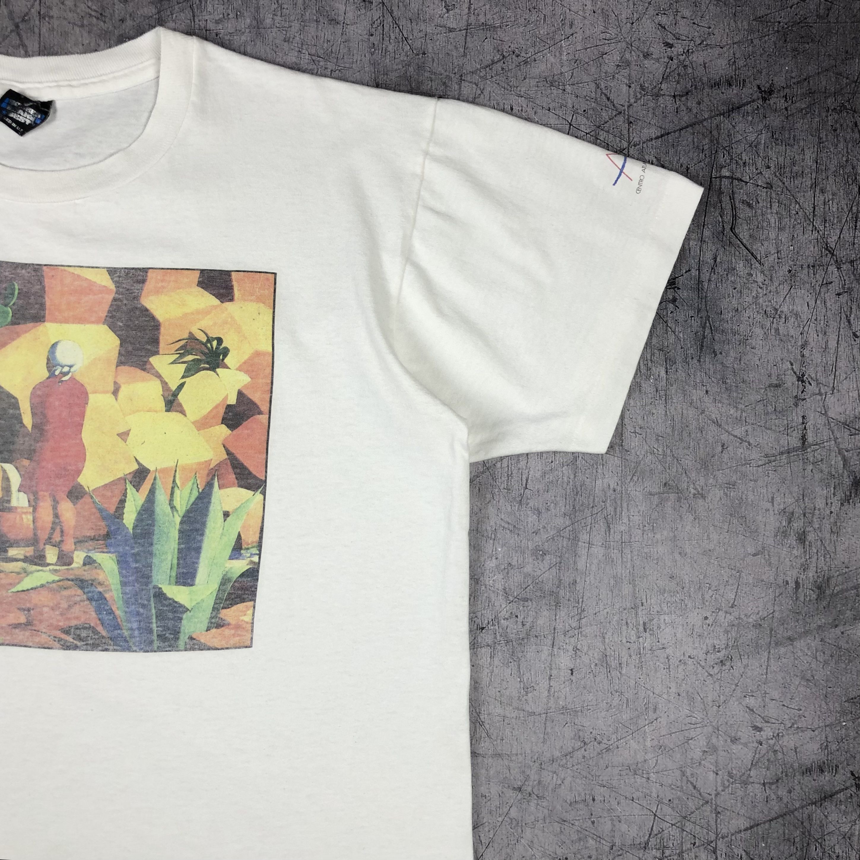 Vintage Las Aquadoras by Jose Jorge Oramas Art Tee Size US XL / EU 56 / 4 - 8 Thumbnail