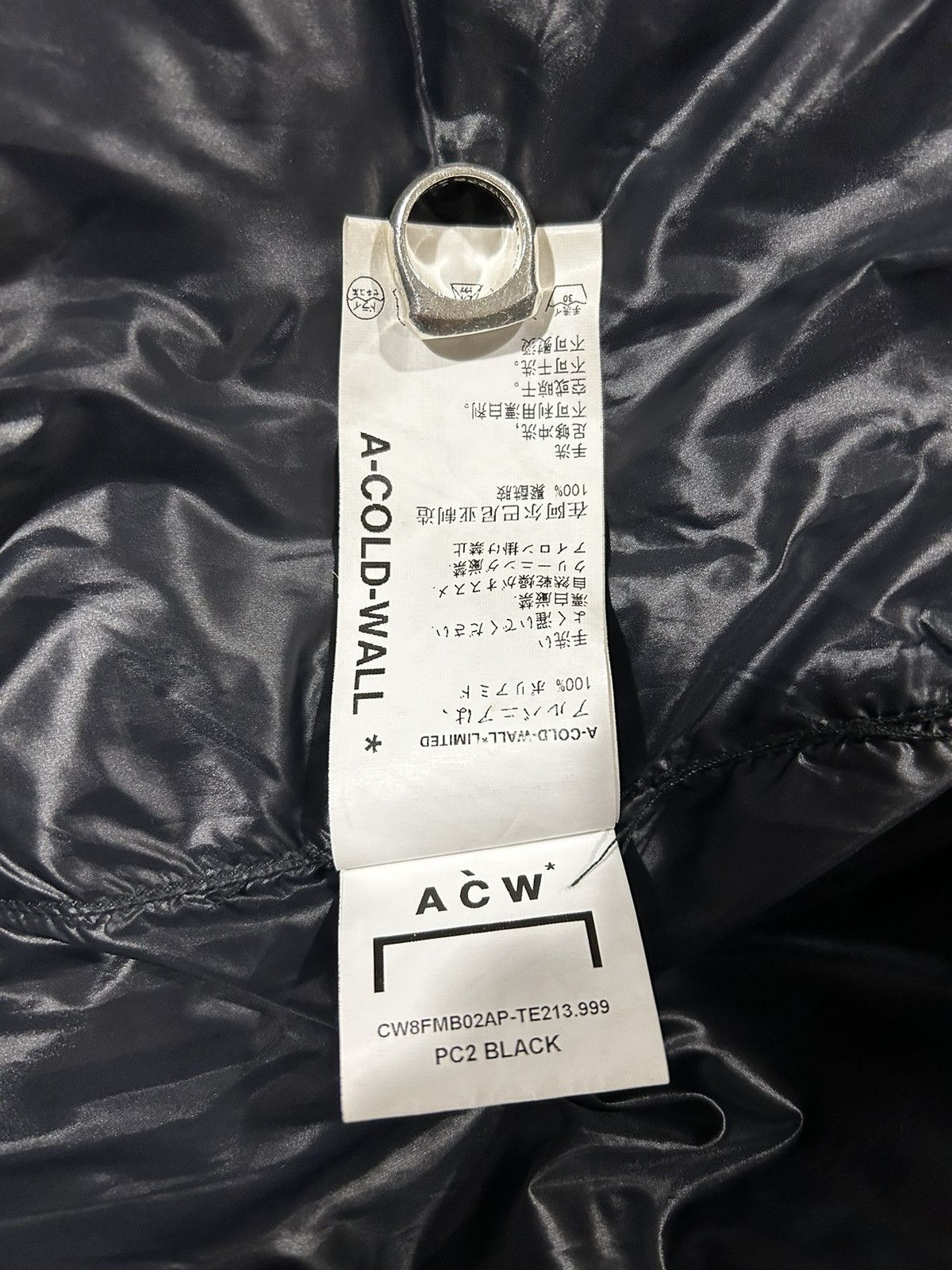 A-COLD-WALL* A Cold Wall Black Puffer Jacket Size US S / EU 44-46 / 1 - 10 Thumbnail
