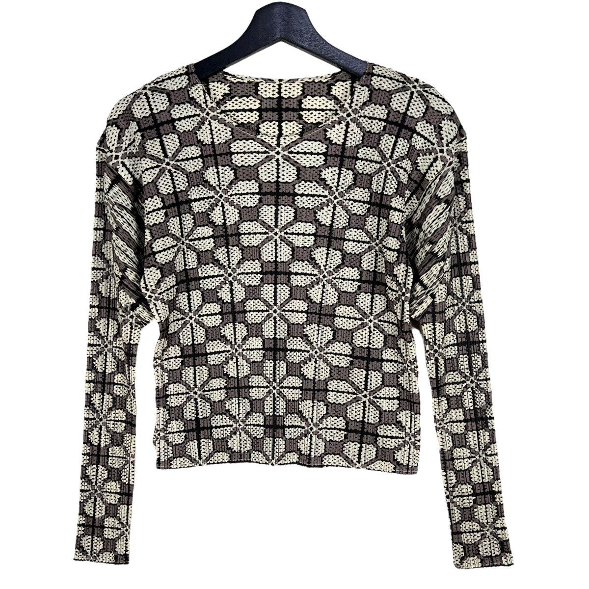 Pleats Please Issey Miyake Pleats Please Pleated Stretchable Body Fit Women’s Top Size L / US 10 / IT 46 - 6 Thumbnail