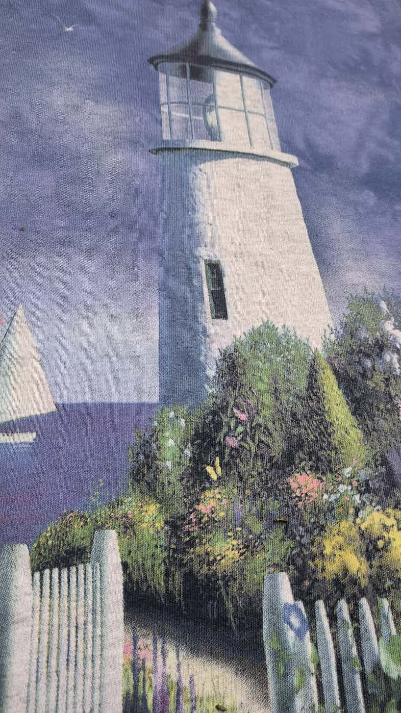 The Mountain × Vintage RARE Vintage The Mountain Flower Garden Beach Lighthouse Size US XL / EU 56 / 4 - 6 Thumbnail