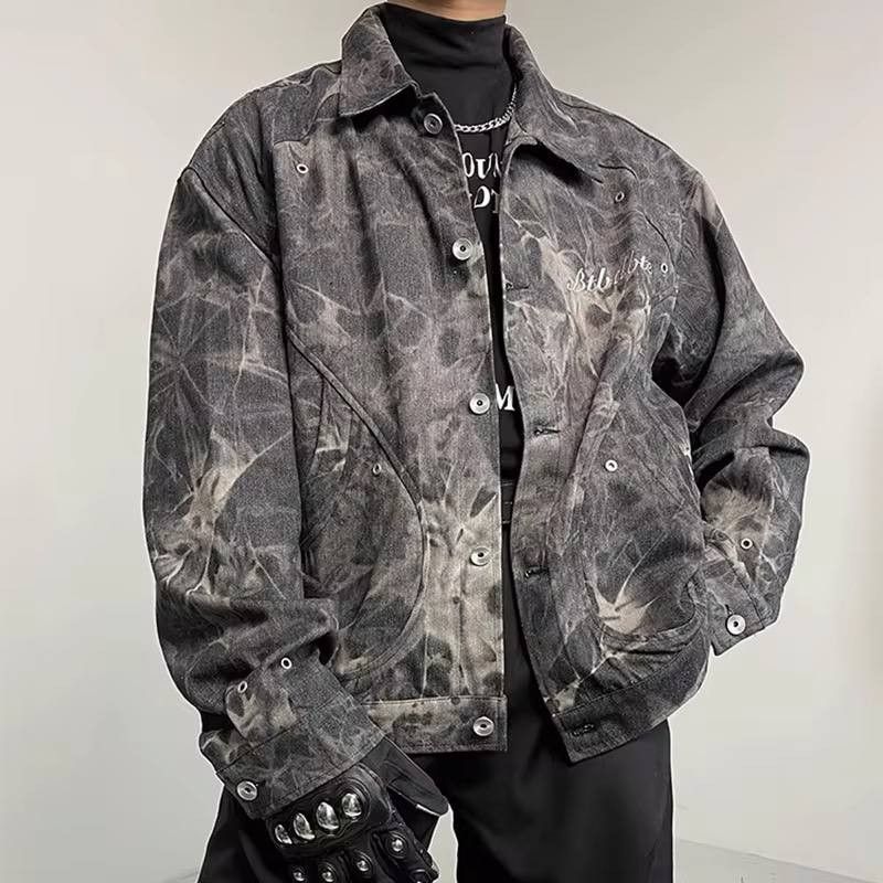 Vintage vintage denim jacket y2k Size US XL / EU 56 / 4 - 4 Thumbnail