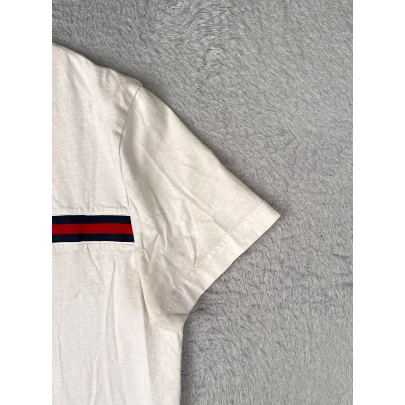 Tommy Hilfiger VINTAGE Tommy Hilfiger Shirt Adult Large White Crew Neck Short Sleeve 100% Cotton READ Size US L / EU 52-54 / 3 - 2 Thumbnail