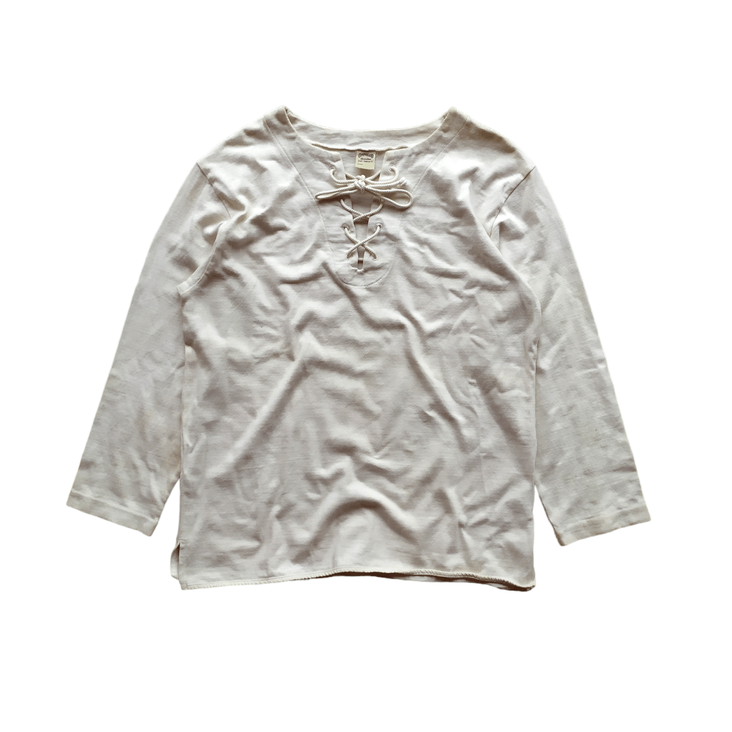image of Omnigod Long Sleeve in White Milk, Men's (Size Medium)