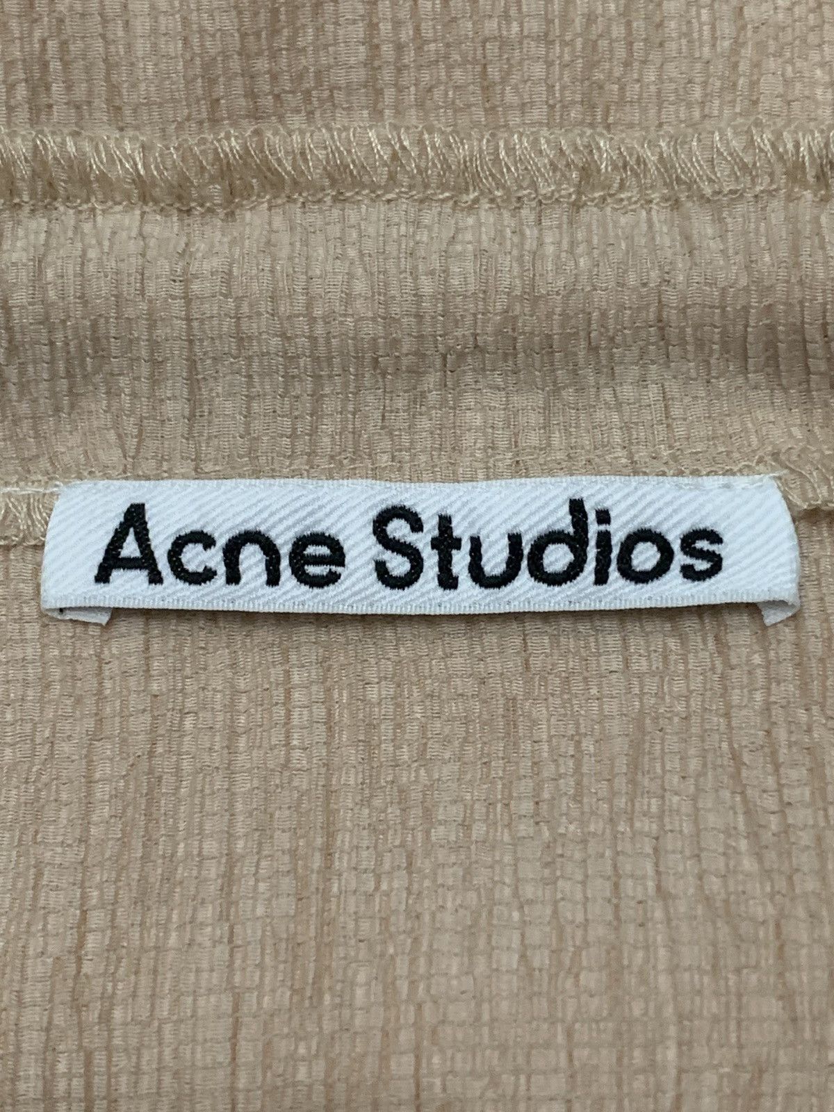 Acne Studios ACNE STUDIOS Pleated Mini Dress Size S / US 4 / IT 40 - 8 Thumbnail