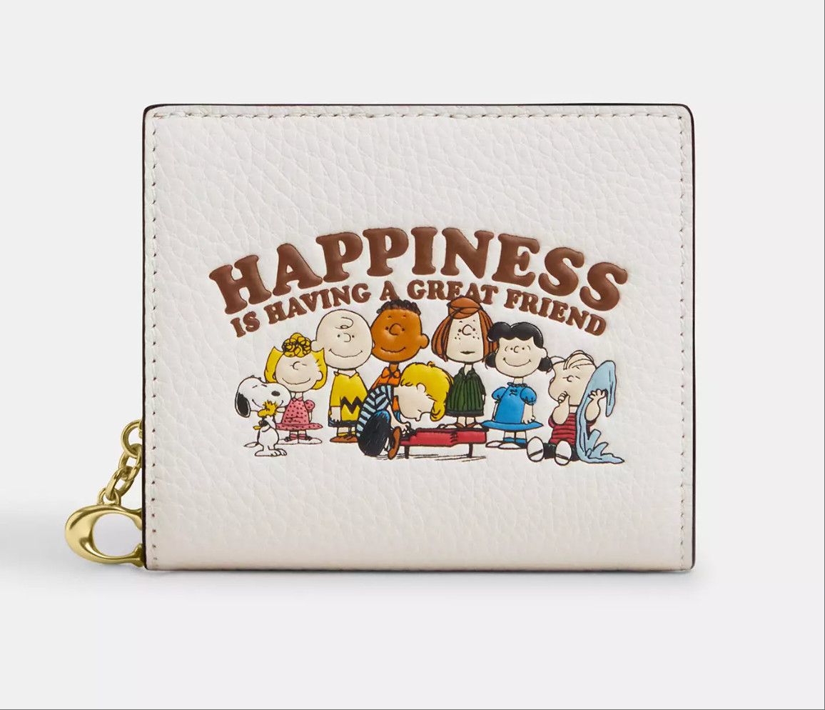 Coach Coach X Peanuts Snap Wallet CBN36 Size ONE SIZE - 5 Thumbnail