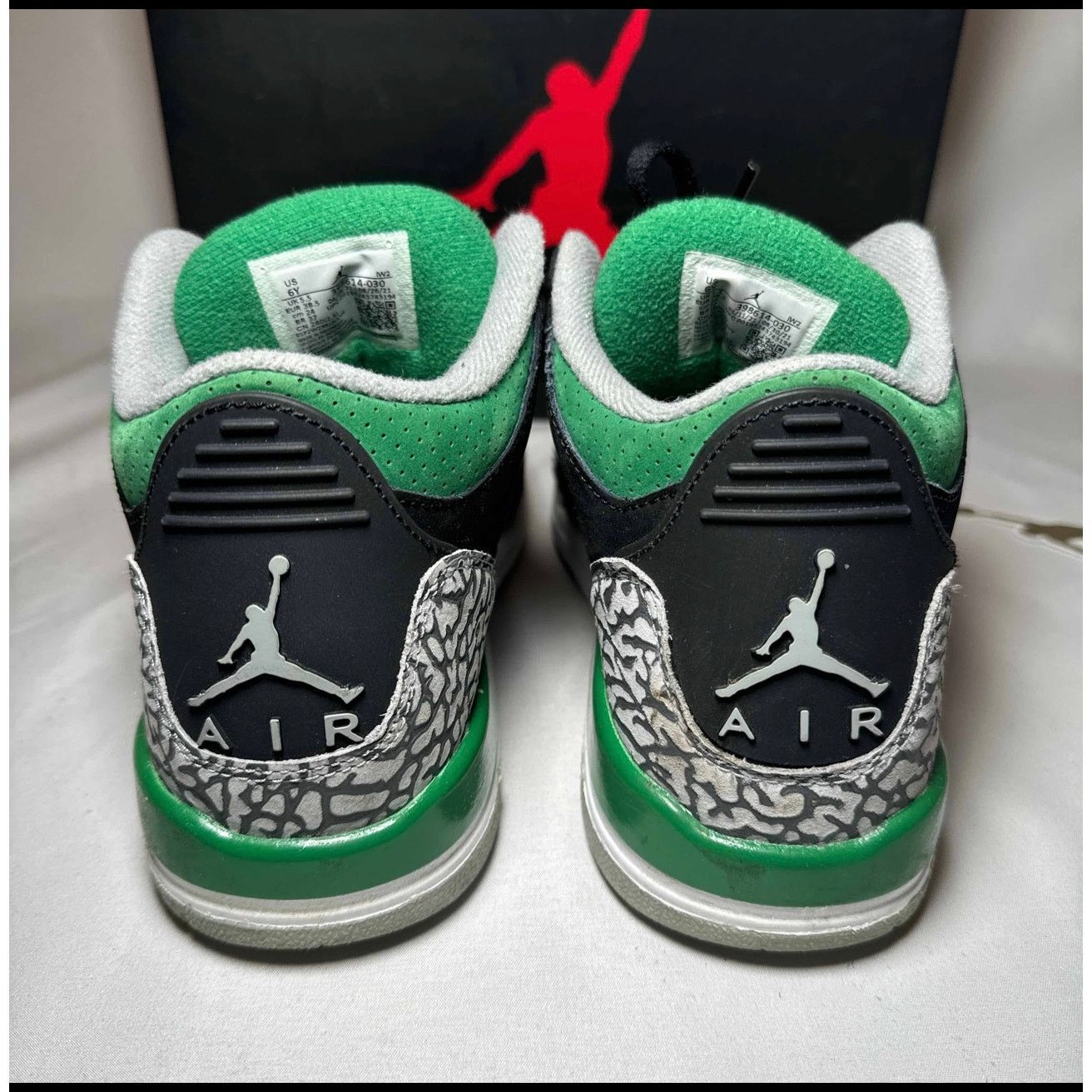Jordan Brand × Nike Size 6 - Nike Air Jordan 3 Retro GS Pine Green Men's Shoes Size US 6 / EU 39 - 5 Thumbnail