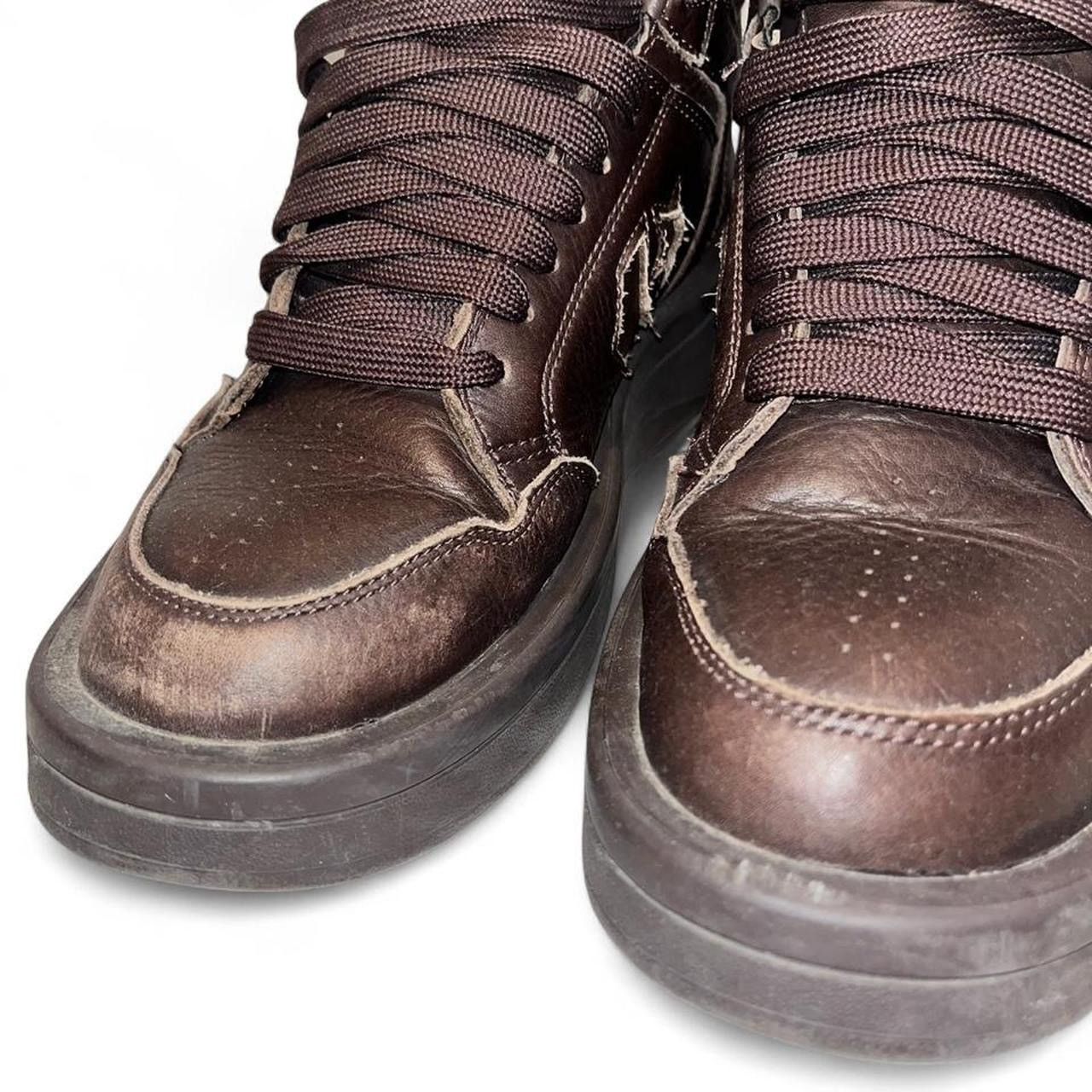 Rick Owens Drkshdw Drkstr Trbwpn Sneakers Hi Size US 8.5 / EU 41-42 - 3 Thumbnail