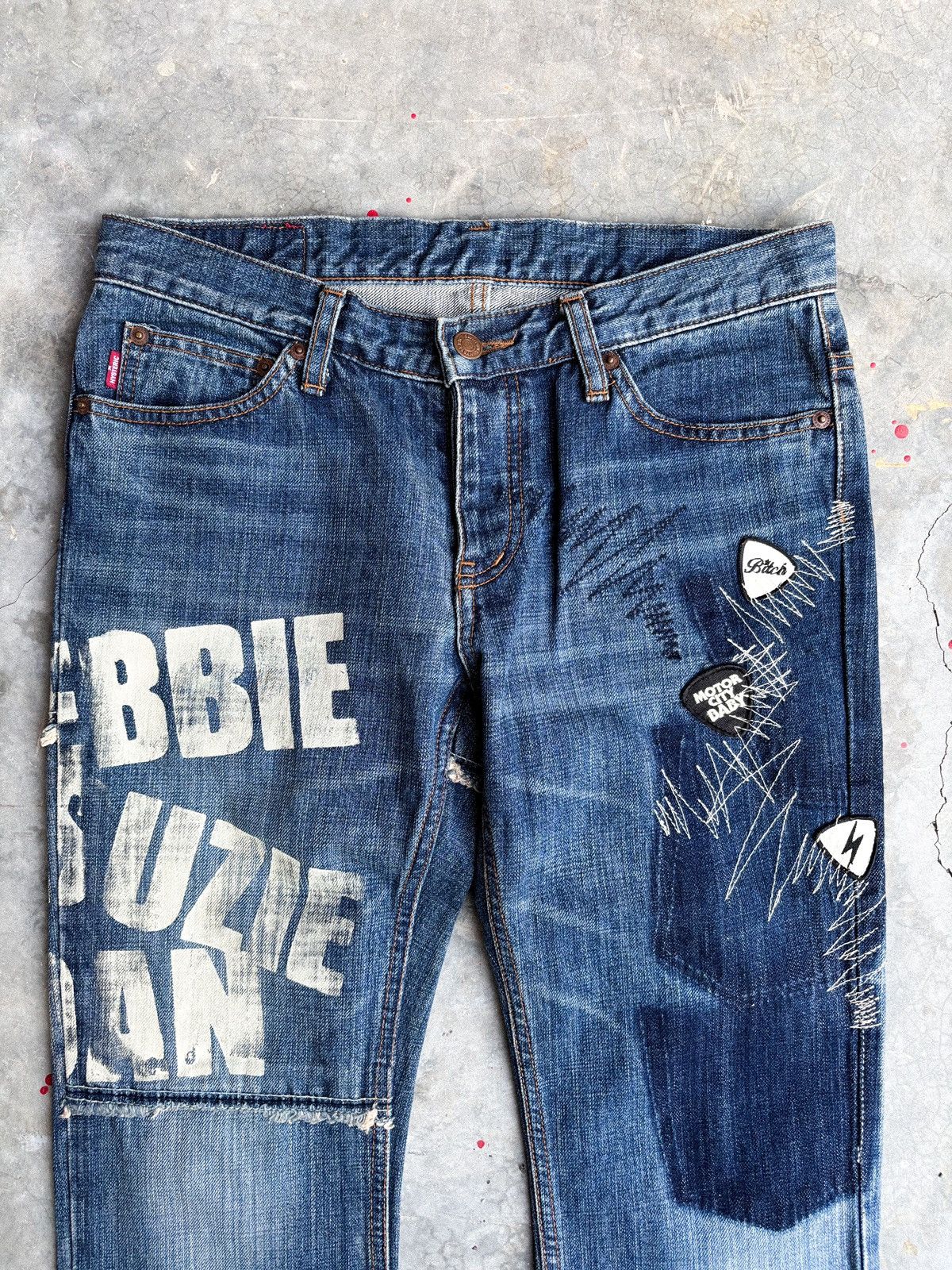 Hysteric Glamour Hysteric Glamour Debbie Suzie Joan Flare Denim Size US 31 - 2 Thumbnail