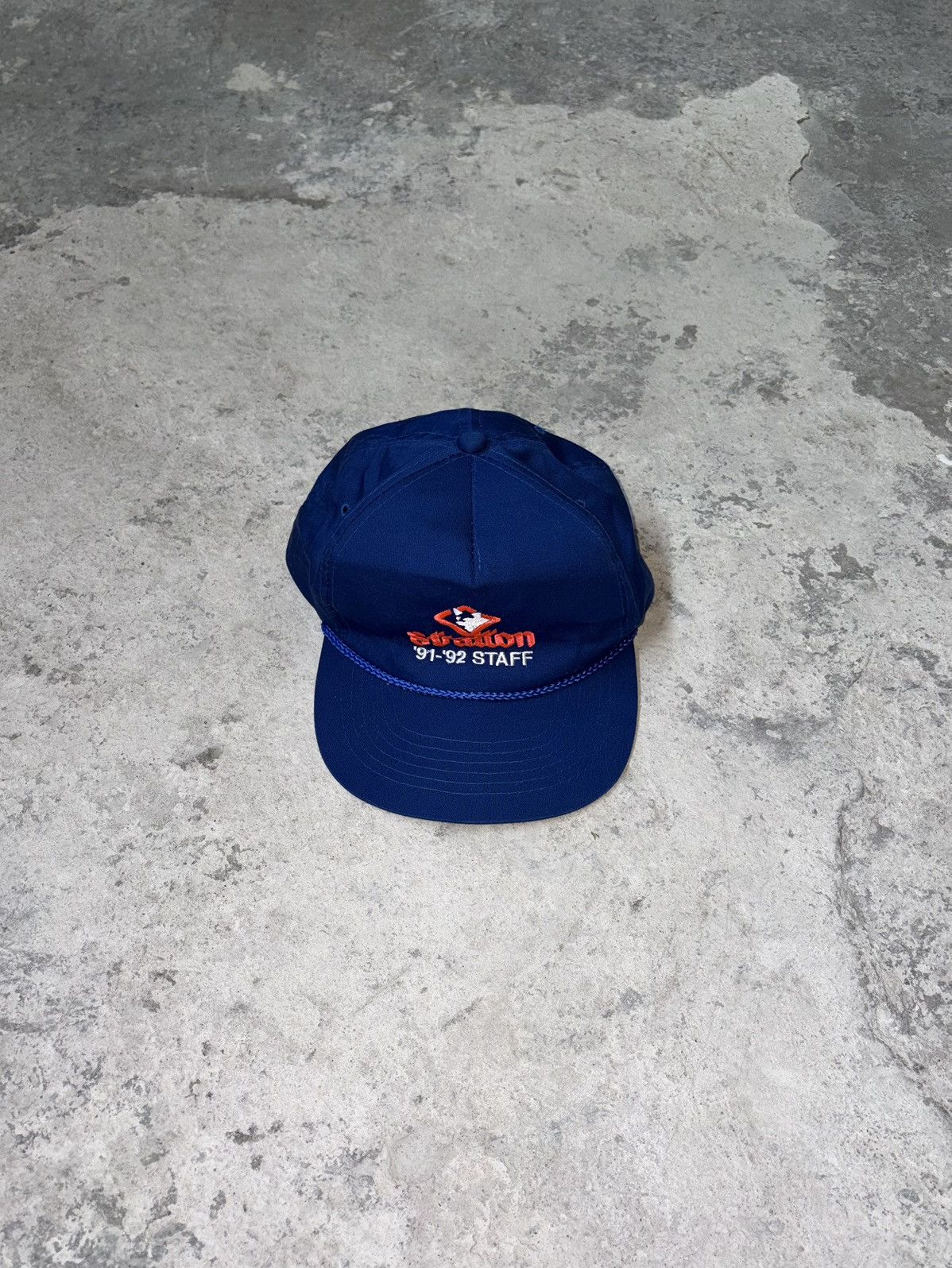 Vintage Vintage 1991 Strattin 91-92 Staff Hat MADE IN KOREA Size ONE SIZE - 1 Thumbnail