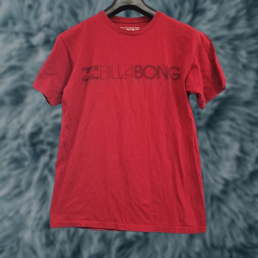 Billabong Billabong T-Shirt Short Sleeve Crew Neck Cotton Mens Size M Red Size US M / EU 48-50 / 2 - 1 Thumbnail