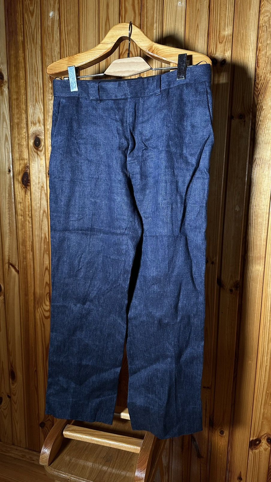 Chloe CHLOÉ deep ocean linen pants🔥🔥 Size 27" / US 4 / IT 40 - 2 Thumbnail
