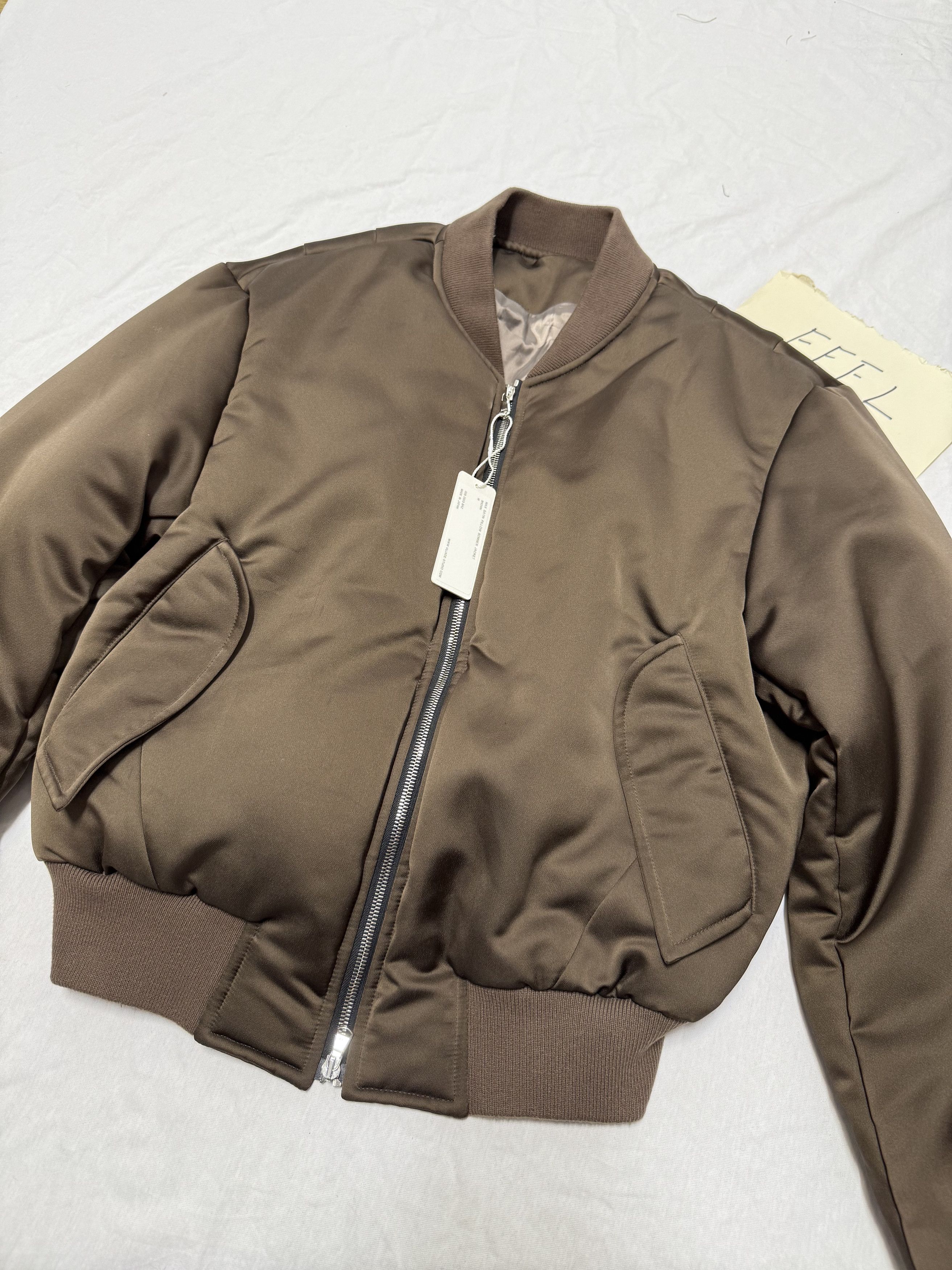 VUJADE MAX SATIN PILLOW BOMBER JACKET　M Max Satin Pillow Bomber Jacket | Why are you here?