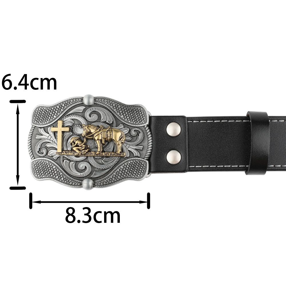 Designer Rare Vintage Belt Riveted Belts Menswear Accessories Size ONE SIZE - 2 Thumbnail